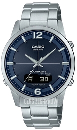 Casio Wave Ceptor Niebieski/Stal Ø39.5 mm LCW-M170D-2AER