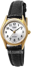 Casio Collection Srebrny/Skóra Ø23 mm LTP-1154PQ-7BEG