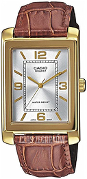 Casio Collection Srebrny/Skóra LTP-1234PGL-7AEG