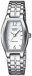 Casio Collection Biały/Stal LTP-1281PD-7AEF