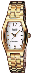 Casio Collection Biały/Stal w odcieniu złota LTP-1281PG-7A