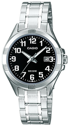 Casio Collection Czarny/Stal Ø31.2 mm LTP-1308D-1BVEF