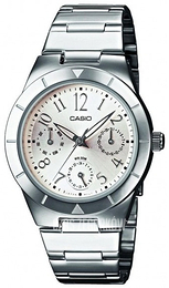 Casio Collection Biały/Stal Ø31 mm LTP-2069D-7A2VEF