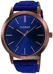 Casio Collection Niebieski/Skóra Ø48 mm LTP-E118RL-2AEF