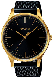 Casio Collection Czarny/Stal Ø46 mm LTP-E140GB-1AEF