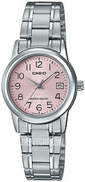 Casio Classic Różowy/Stal Ø25 mm LTP-V002D-4BUDF