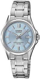 Casio Collection Niebieski/Stal Ø28.9 mm LTS-100D-2A1VEF