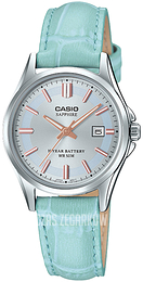 Casio Collection Srebrny/Skóra Ø28.9 mm LTS-100L-2AVEF