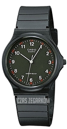 Casio Collection Czarny/Żywica z tworzywa sztucznego Ø33.8 mm MQ-24-1BLLGF