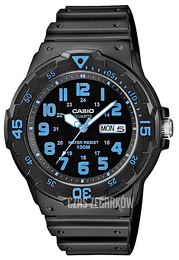 Casio Collection Czarny/Żywica z tworzywa sztucznego Ø44.6 mm MRW-200H-2BVEF