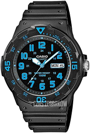 Casio Enticer Czarny/Żywica z tworzywa sztucznego Ø45 mm MRW-200H-2BVEG