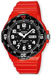 Casio Collection Czarny/Żywica z tworzywa sztucznego Ø44 mm MRW-200HC-4BVEF