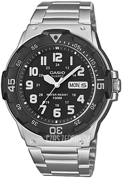 Casio Czarny/Stal Ø44.6 mm MRW-200HD-1BVEF