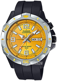 Casio Collection Żółty/Żywica z tworzywa sztucznego Ø46 mm MTD-1082-9AVEF