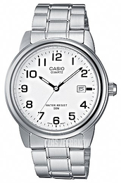 Casio Collection Biały/Stal Ø39 mm MTP-1221A-7BVEF
