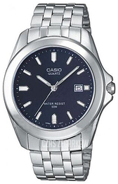 Casio Collection Czarny/Stal Ø41.2 mm MTP-1222A-2AVEF