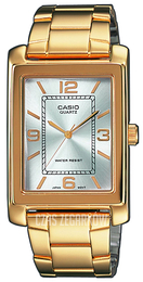 Casio Collection Srebrny/Stal w odcieniu złota 44x29 mm MTP-1234G-7AEF