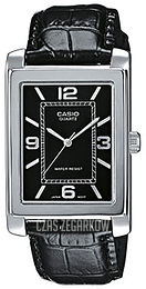 Casio Collection Czarny/Skóra MTP-1234PL-1A
