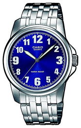 Casio Collection Niebieski/Stal Ø39.6 mm MTP-1260D-2BEF
