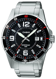 Casio Collection Czarny/Stal Ø47 mm MTP-1291D-1A1VER