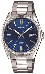 Casio Collection Niebieski/Stal Ø38.5 mm MTP-1302PD-2AVEF