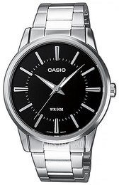 Casio Collection Czarny/Stal Ø47 mm MTP-1303PD-1AVEF