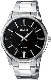 Casio Collection Czarny/Stal Ø40 mm MTP-1303PD-1AVEG