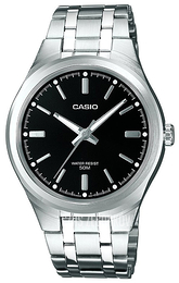 Casio Collection Czarny/Stal Ø39 mm MTP-1310D-1AVEF