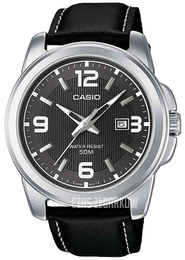 Casio Collection Czarny/Skóra Ø50 mm MTP-1314PL-8AVEF