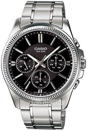 Casio Classic Czarny/Stal Ø42 mm MTP-1375D-1AVDF