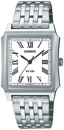 Casio Timeless Collection Biały/Stal MTP-B190D-7BVEF