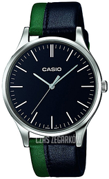 Casio Collection Czarny/Skóra Ø46 mm MTP-E133L-1EEF
