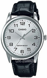 Casio Classic Srebrny/Skóra Ø38 mm MTP-V001L-7BUDF