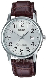 Casio Classic Srebrny/Skóra Ø37 mm MTP-V002L-7B2UDF