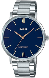 Casio Classic Niebieski/Stal Ø40 mm MTP-VT01D-2BUDF