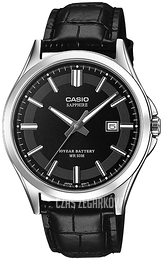 Casio Collection Czarny/Skóra Ø41.3 mm MTS-100L-1AVEF