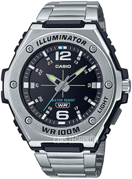 Casio Collection Czarny/Stal Ø45 mm MWA-100HD-1AVEF
