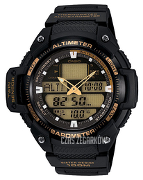 Casio Collection Ekran LCD/Żywica z tworzywa sztucznego Ø51.9 mm SGW-400H-1B2VER