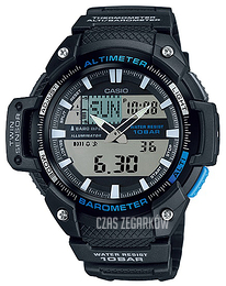Casio Sport Ekran LCD/Żywica z tworzywa sztucznego Ø52 mm SGW-450H-1A
