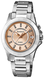 Casio Sheen Różowe złoto/Stal Ø34.4 mm SHE-4509SG-4AER