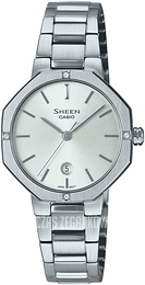 Casio Sheen Srebrny/Stal Ø28 mm SHE-4543D-7AUER