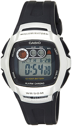 Casio Youth Ekran LCD/Żywica z tworzywa sztucznego W-210-1AVDF
