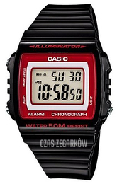 Casio Collection Ekran LCD/Żywica z tworzywa sztucznego 43.8x40.7 mm W-215H-1A2VEF