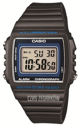 Casio Collection Ekran LCD/Żywica z tworzywa sztucznego 43.8x40.7 mm W-215H-8AVEF