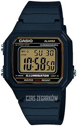 Casio Collection Ekran LCD/Żywica z tworzywa sztucznego W-217H-9AVEF