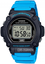 Casio Collection Ekran LCD/Żywica z tworzywa sztucznego Ø47 mm W-219H-2A2VEF
