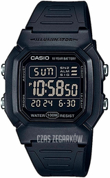 Casio Ekran LCD/Żywica z tworzywa sztucznego W-800H-1BVES