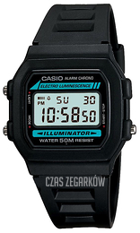Casio Collection Ekran LCD/Żywica z tworzywa sztucznego W-86-1VQES