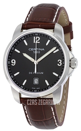 Certina DS Podium Standard Czarny/Skóra Ø38 mm C001.410.16.057.00