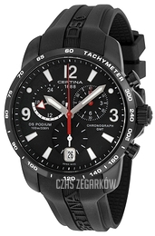 Certina DS Podium Czarny/Guma Ø42 mm C001.639.17.057.00